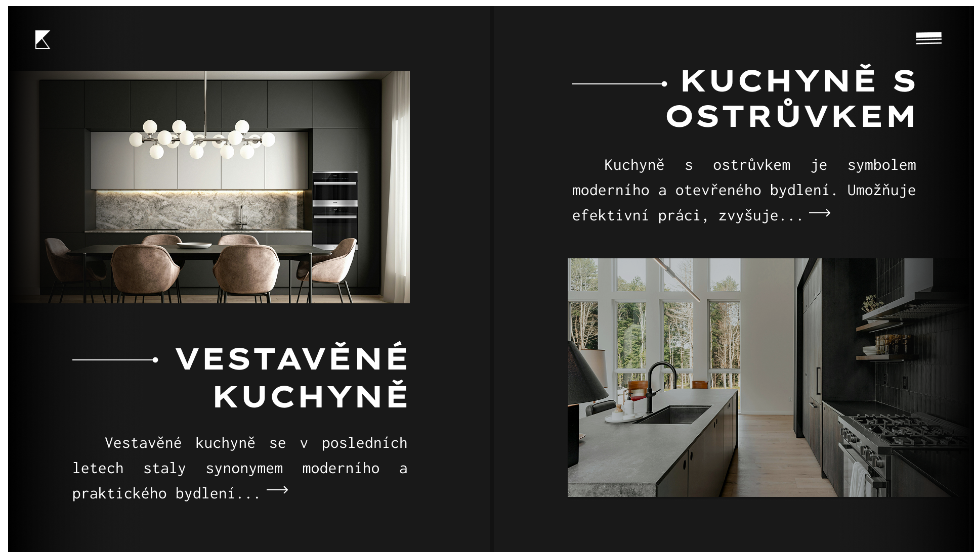 Вибір типів кухонь