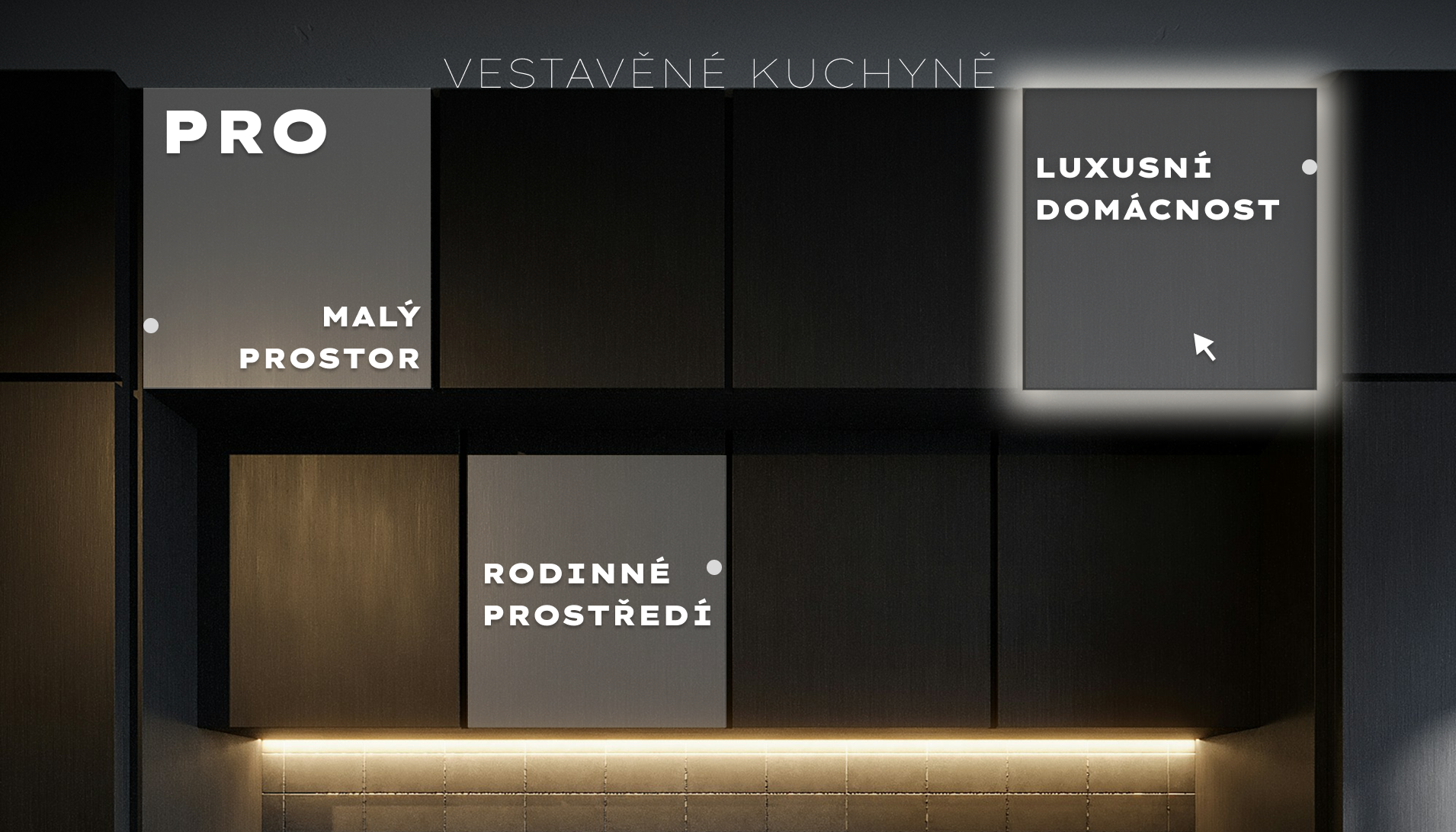 Пропозиція вбудованих кухонь