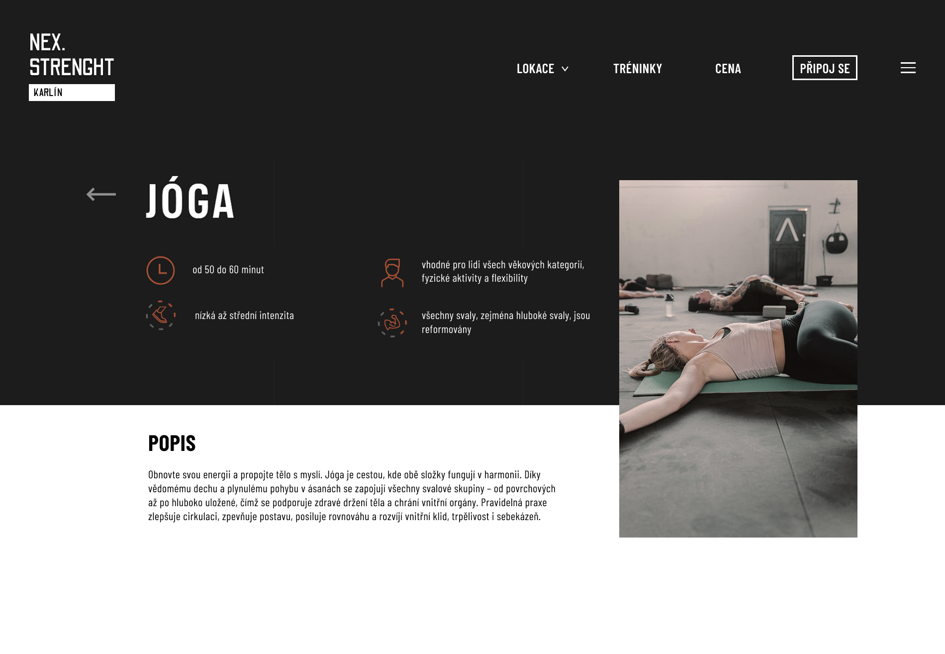 Програма йоги у фітнес-центрі