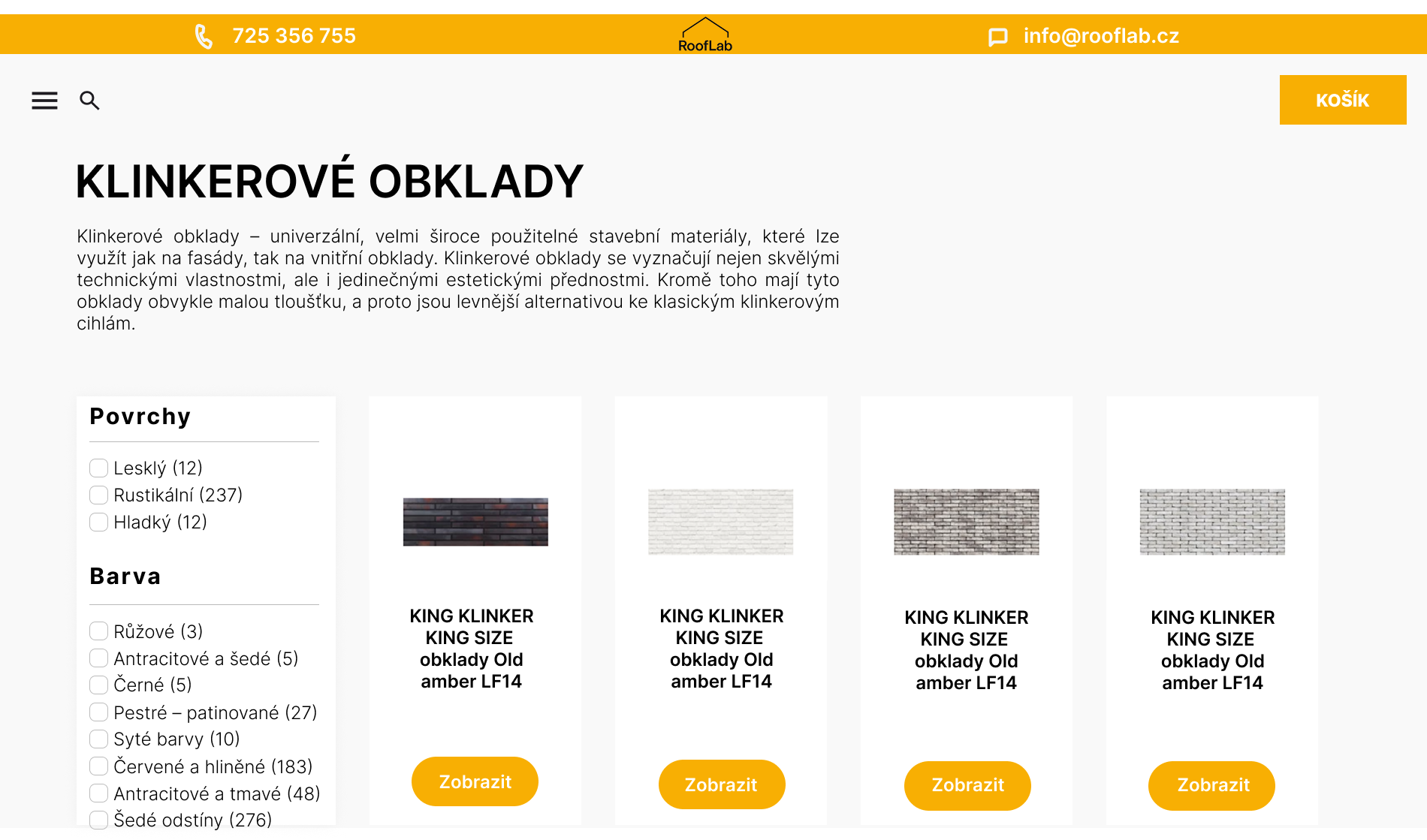 Вибір клінкерних облицювань