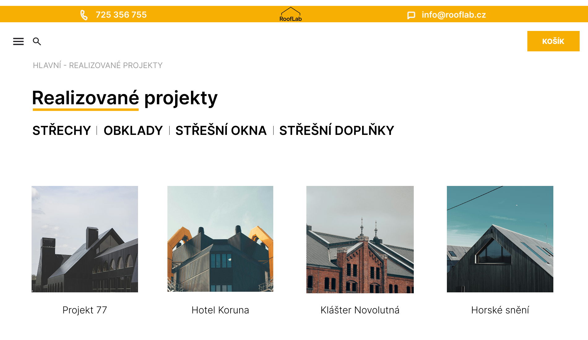 Реалізовані проєкти